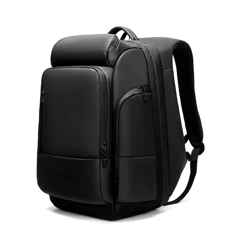 (1755-preto) Nova Mochila Impermeável Masculina De Grande Capacidade, Ideal Para Trabalho E Viagens De Negócios.