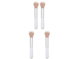 Pincéis De Mistura Maquiagem Pincel Para Pó Macio Pincel Para Pó Solto E Fofo Aplicação De Blush Aplicação De Base Everley891