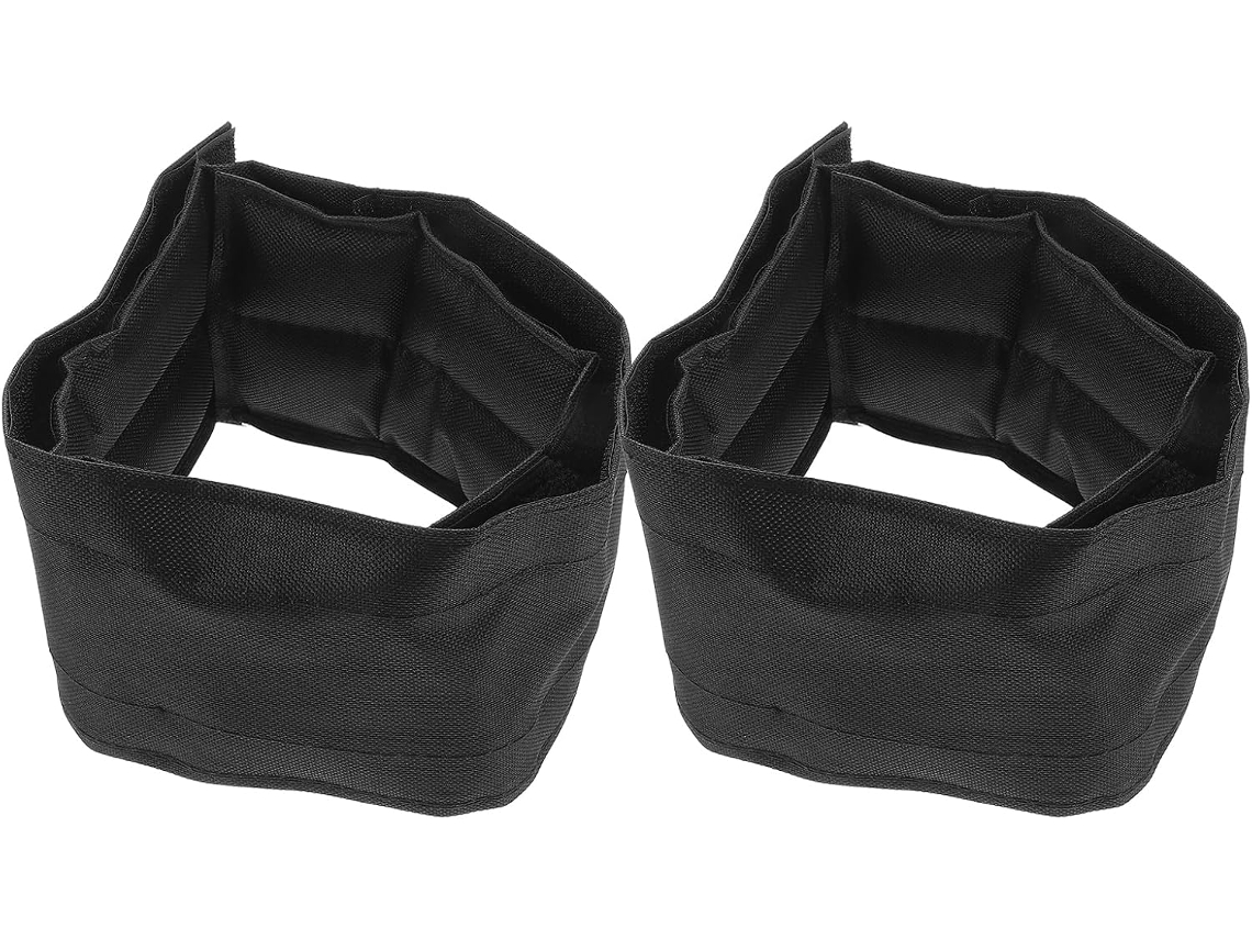 Conjunto De 2 Tiras Ajustáveis Para Pernas De Pau, Ideais Para Drywall. São Tiras Resistentes E Acolchoadas Para Maior Firmeza.