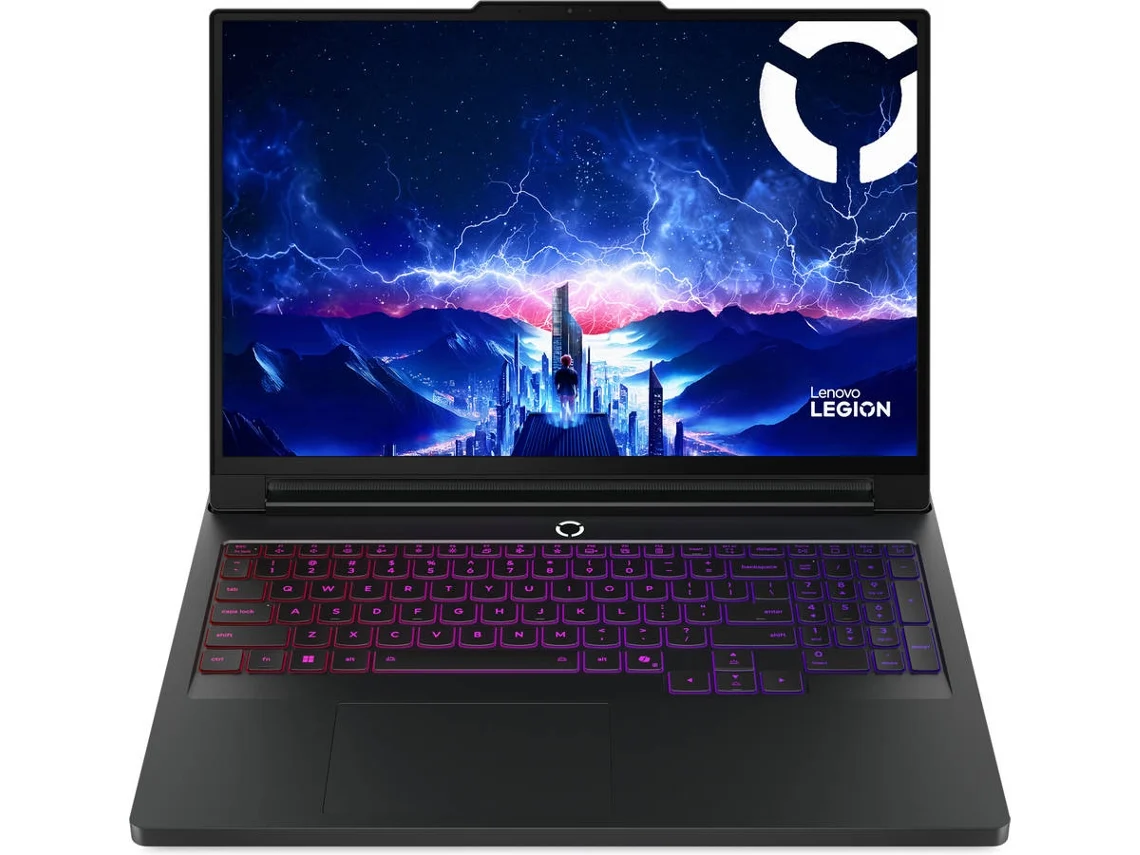 Portátil LENOVO Legion Pro 7 16IAX10H-382 (16'' - Intel Core Ultra 9 275HX - RAM: 64 GB - 1 TB SSD - NVIDIA GeForce RTX 5080)