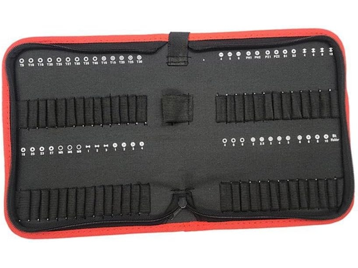 Bolsa para guardar brocas, Preta, 22, 4 x 17, 7 x 4, 2 cm