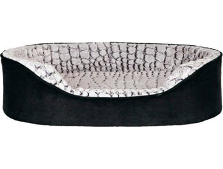 Cama Ortopédica Vital Lino em Preto e Cinzento 60x45 cm 
