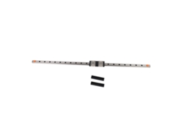 Trilho Linear Mgn12 550mm Com 2 Blocos Mgn12c, Precisão Alta, Carga Em 4 Pontos Para Equipamentos Pequenos