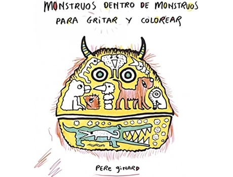 Livro Monstruos Dentro De Monstruos de Pere Ginard (Espanhol)