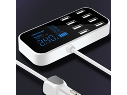Carregador de Carro LAXISCREED 8 Portas Usb
