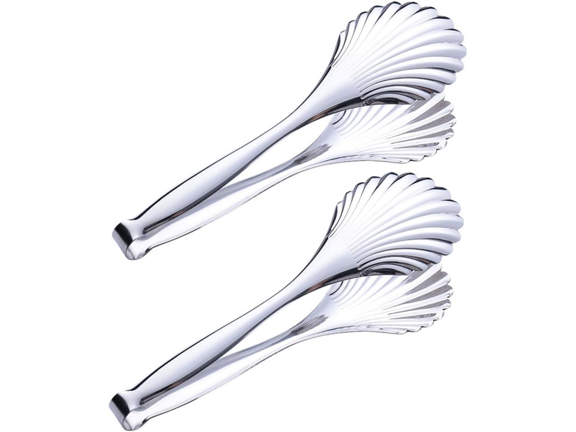 Pinças De Servir Artibetter Aço Inoxidável, 2 Peças, Antiderrapantes, Versáteis Para Churrasco, Bife, Buffet, Culinária