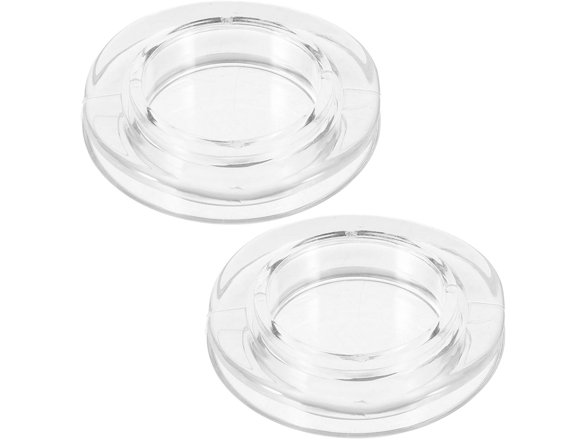 2 Conjuntos de Anéis de Silicone para Furos de Guarda sol com Tampas,s Às Intempéries e Ao Calor, Transparentes, para CHABERLU
