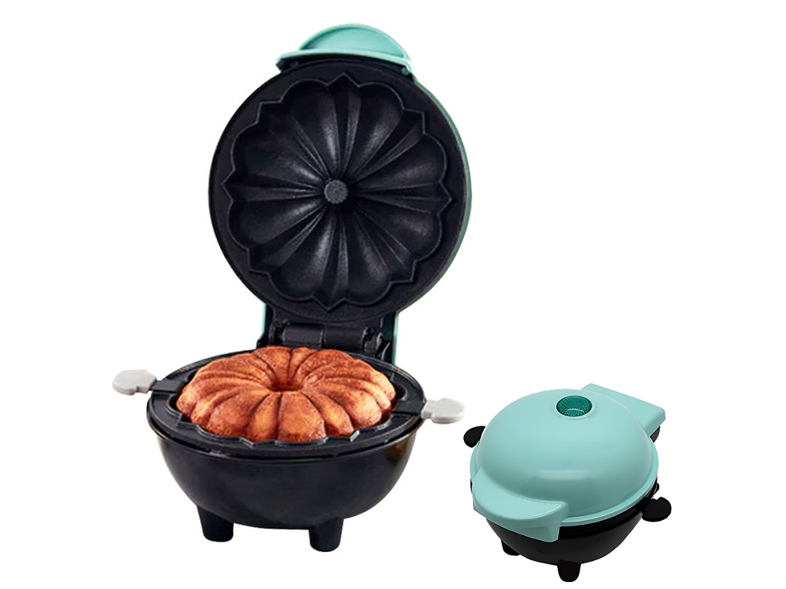 Mini Máquina de Donuts, Waffles e Cake Pops, antiaderente e eléctrica LAXISCREED