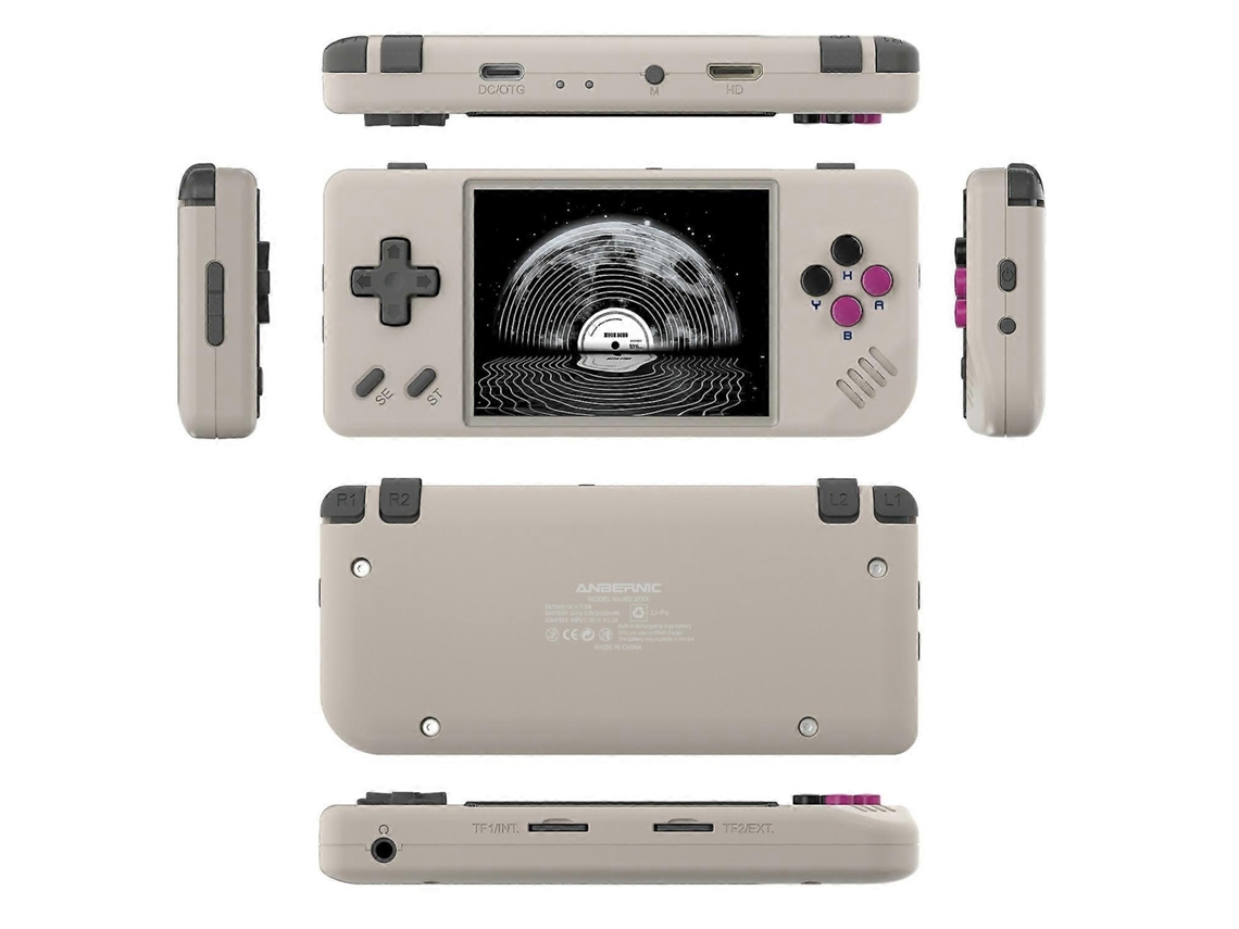 Console De Videogame Retrô Portátil Ampown Rg28xx 32 Gb, Laranja Ly Ebike