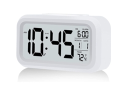 2026-reloj Despertador Digital Con Luz Nocturna Inteligente, Modo Snooze Y Temperatura Interior Para Dormitorio