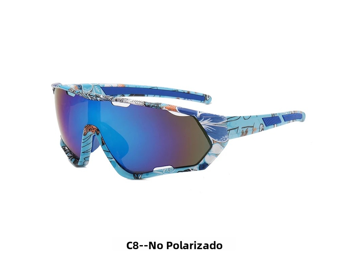 Óculos de Ciclismo Unissex MDUG com Proteção UV400, Antirreflexo e Contra o Sol (estilo 8)