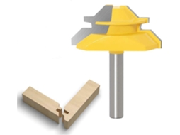 Cortador De Router De Bisagra Em 45 Graus 8mm, Lâminas De Aço Quente, Para Madeira Sólida, Mdf, Painéis De Madeira E Móveis