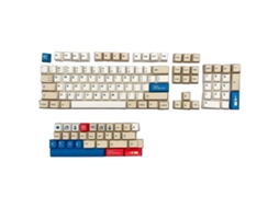 134 Teclas/conjunto Pbt Leite De Soja Xda Perfil Processo De Sublimação Padrão Keycap