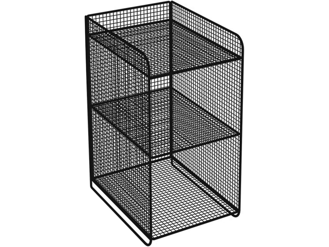 Prateleira Lateral De Metal Resistente Para Armazenamento, Ideal Para Organizar Quartos E Banheiros Unidade De