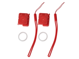 Alarme Anti roubo de Vibração Portátil para Porta e Janela, 2pcs, Material Abs, para Casa Carro Hotel | S/MARCA