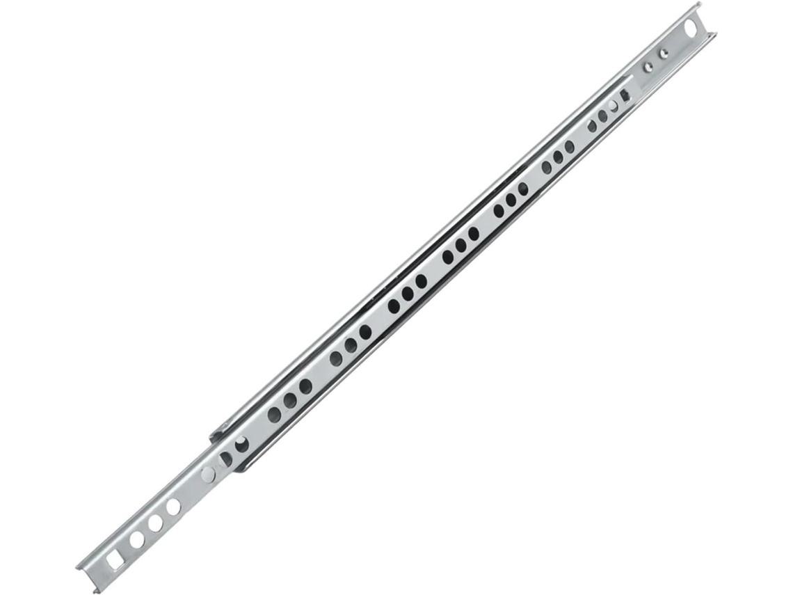 Corrediças De Gaveta Com Rolamento Esferas, Corrediças De Aço Para Móveis, Teclado, Armário, 2 Peças 33cm