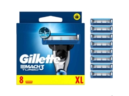 Recarga de Lâminas Mach 3 Turbo GILLETTE
