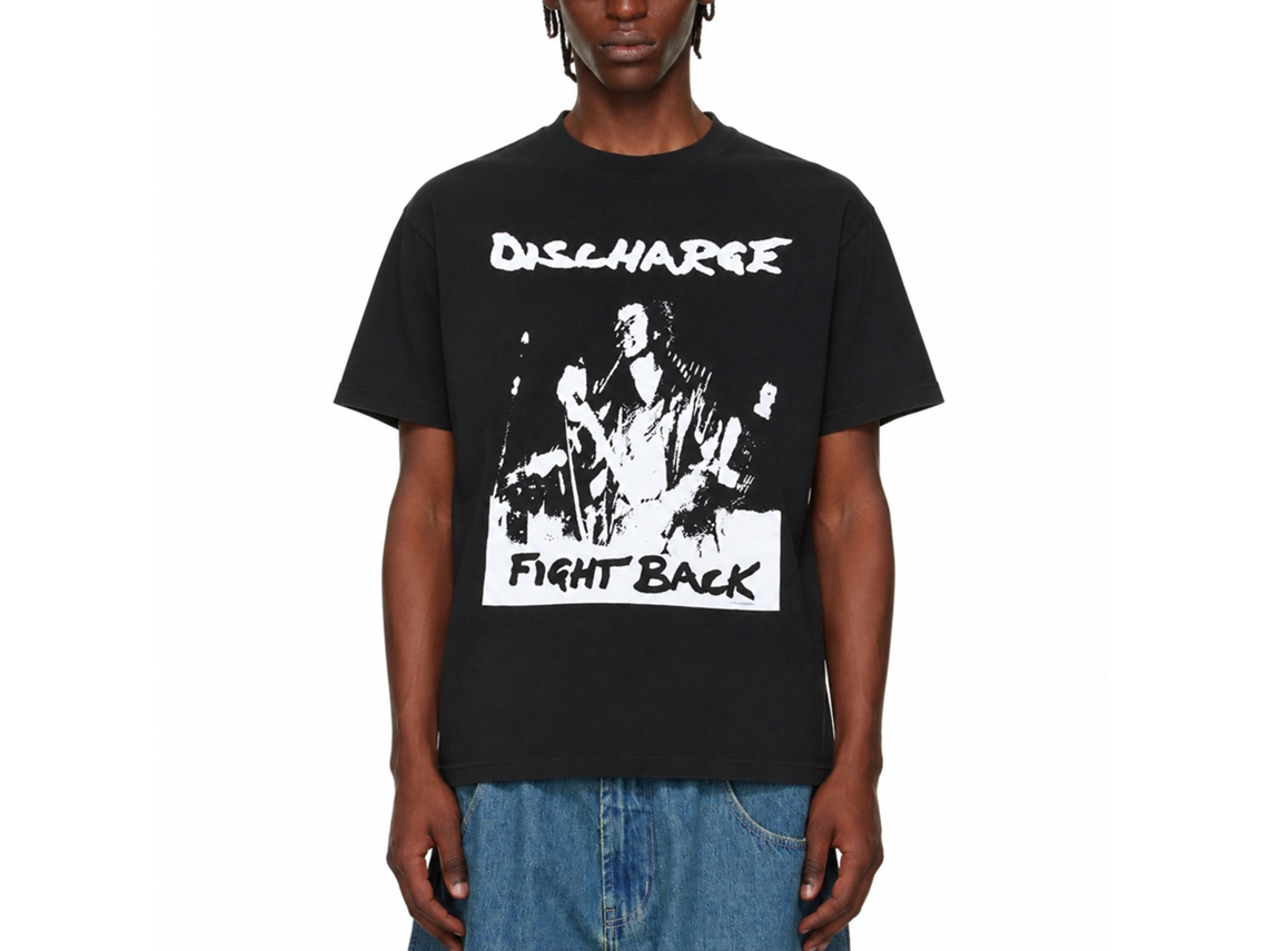 Discharge Fight Back T-shirt Unisex Adults Size:xxl