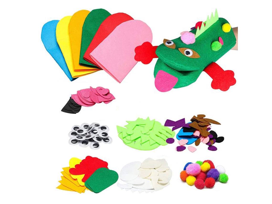 Aetheria-kit De Fabricação De Marionetes De Feltro Diy Para Meninos E Meninas