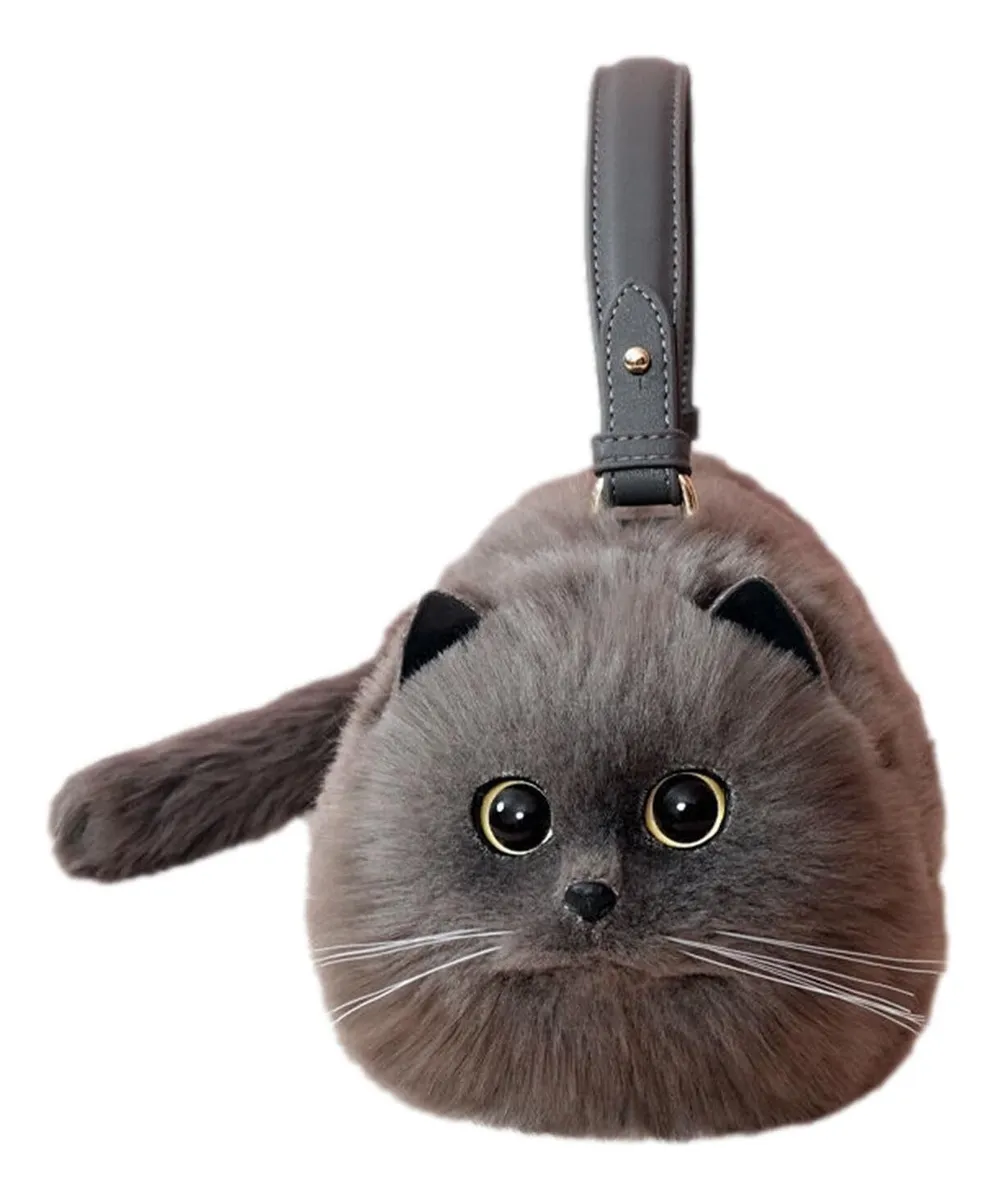 Bolsa De Pelúcia Para Gato, Bolsa De Ombro Fofa Para Gatovayotoy