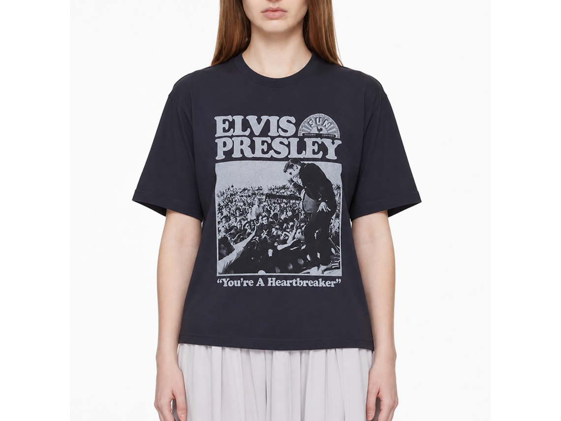 Elvis Presley Heartbreaker T-shirt Classic Unisex Adults Size:s