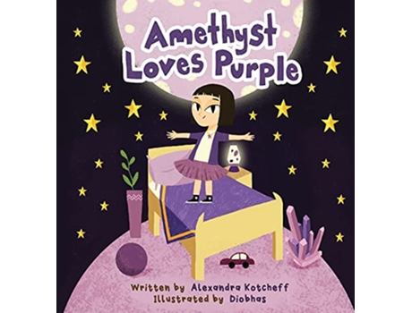 Livro Amethyst Loves Purple de Alexandra Kotcheff (Inglês)