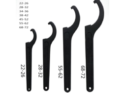 Chave Ajustável De Choque Para Moto 22-72mm Ferramenta Universal Em Aço 45 Chave C Pre Load 34-36
