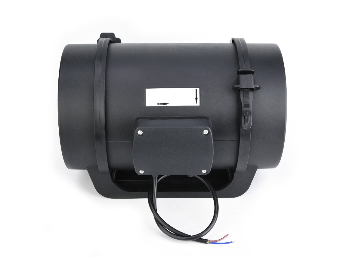 Ventilador De Exaustão Com Motor Ec De 8 Polegadas, Controlador De Velocidade Pwm Ajustável, 760 Cfm, 110v