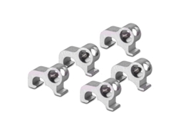 Bloqueador De Disjuntor Para Sistema Fotovoltaico, Inox, Resistente Ao Vento 60m/s, 5 Unidades