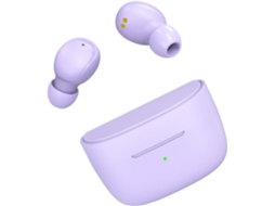 Fones De Sem Fio Com Ruído Twss E Som Design Leve Para Uso Cor Roxa