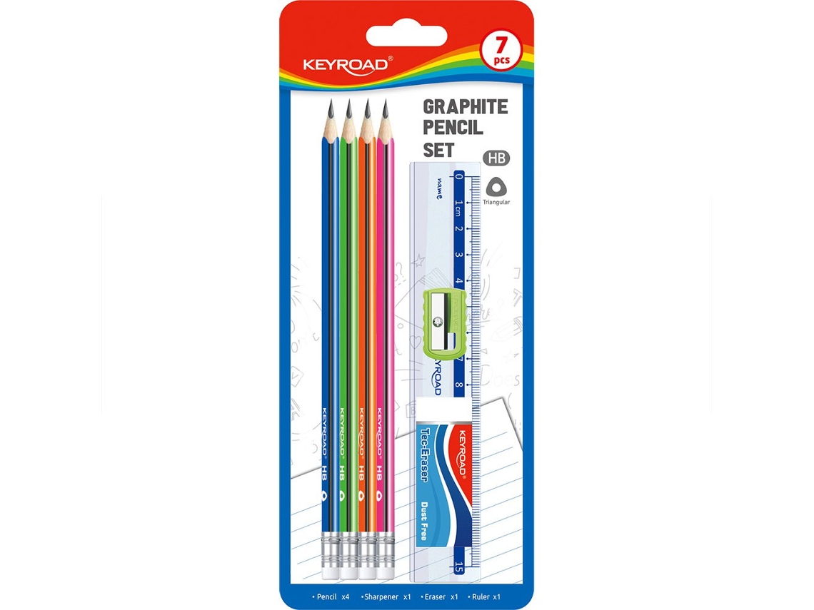 Lápis SAFTA Conjunto de papelaria escolar