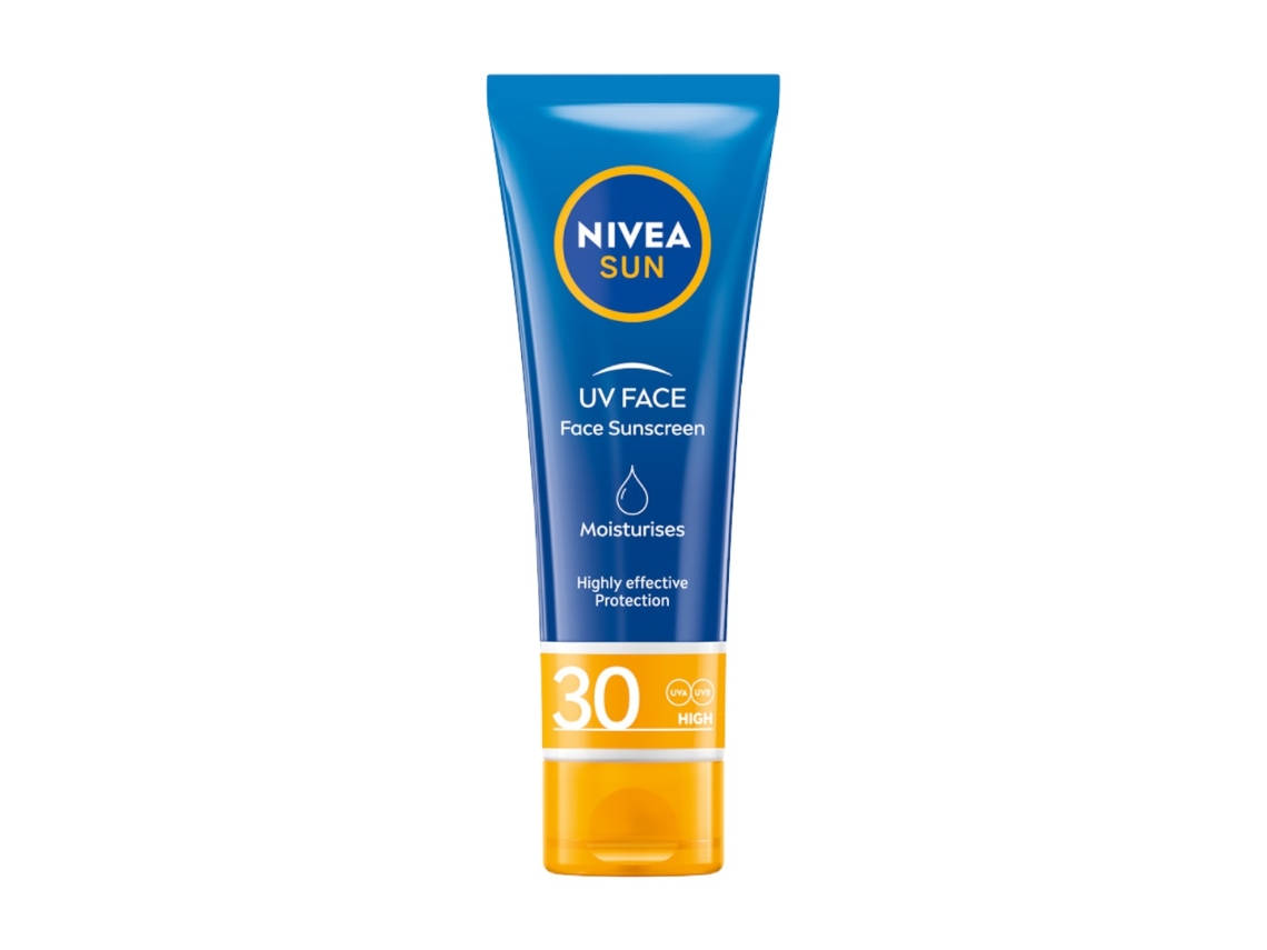 Protetor Solar Facial Hidratante FPS 30, 50ml, Fórmula de Alta Proteção Nivea