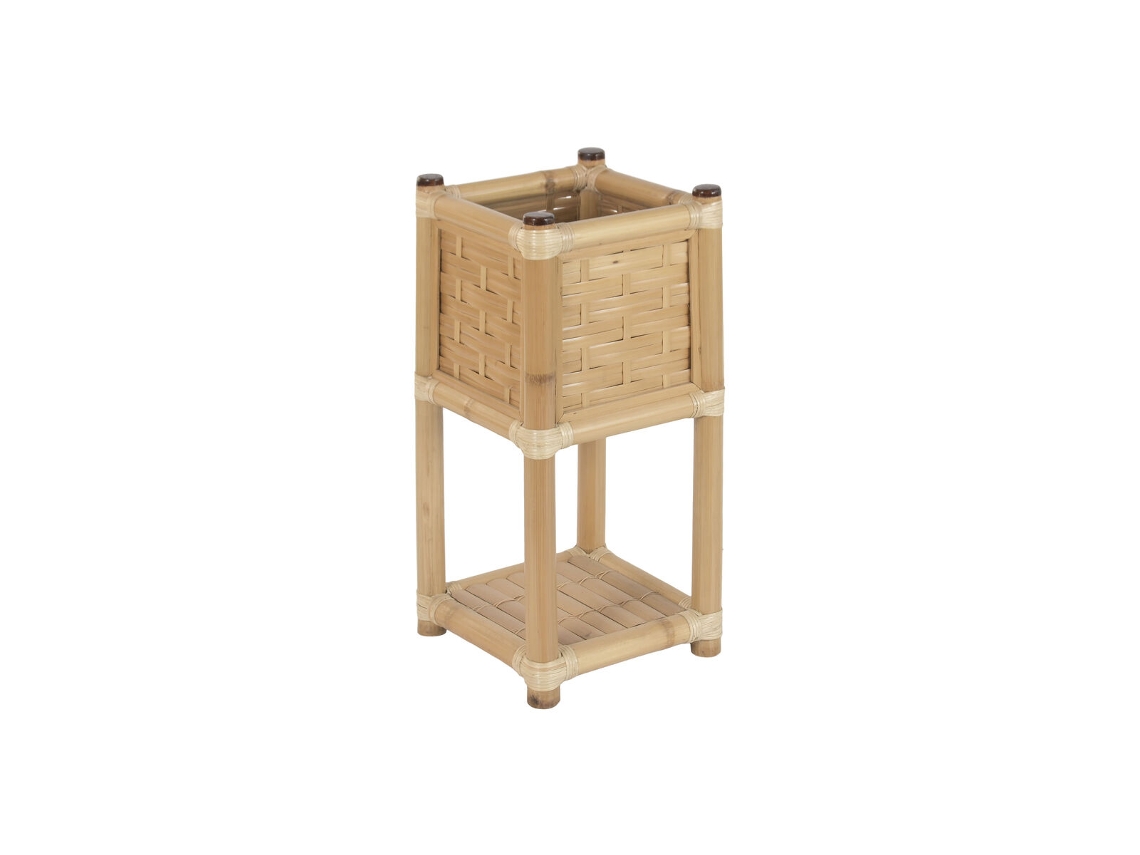 Plantador Home Esprit Bambu Rotim Tropical 35 X 35 X 77 Cm