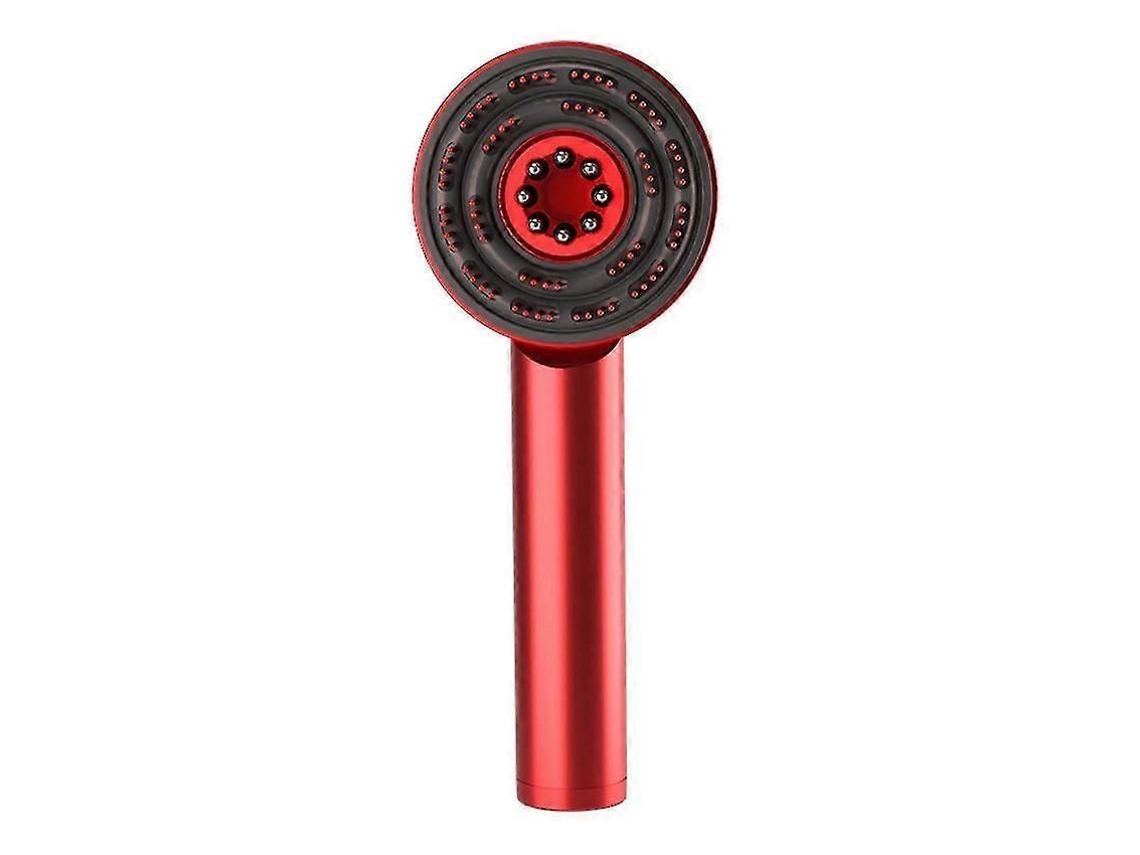 Escova De Terapia Com Luz Vermelha Para Massagem No Couro Cabeludo Com Aplicador De Óleo, 19 Cm (7,5 Polegadas)