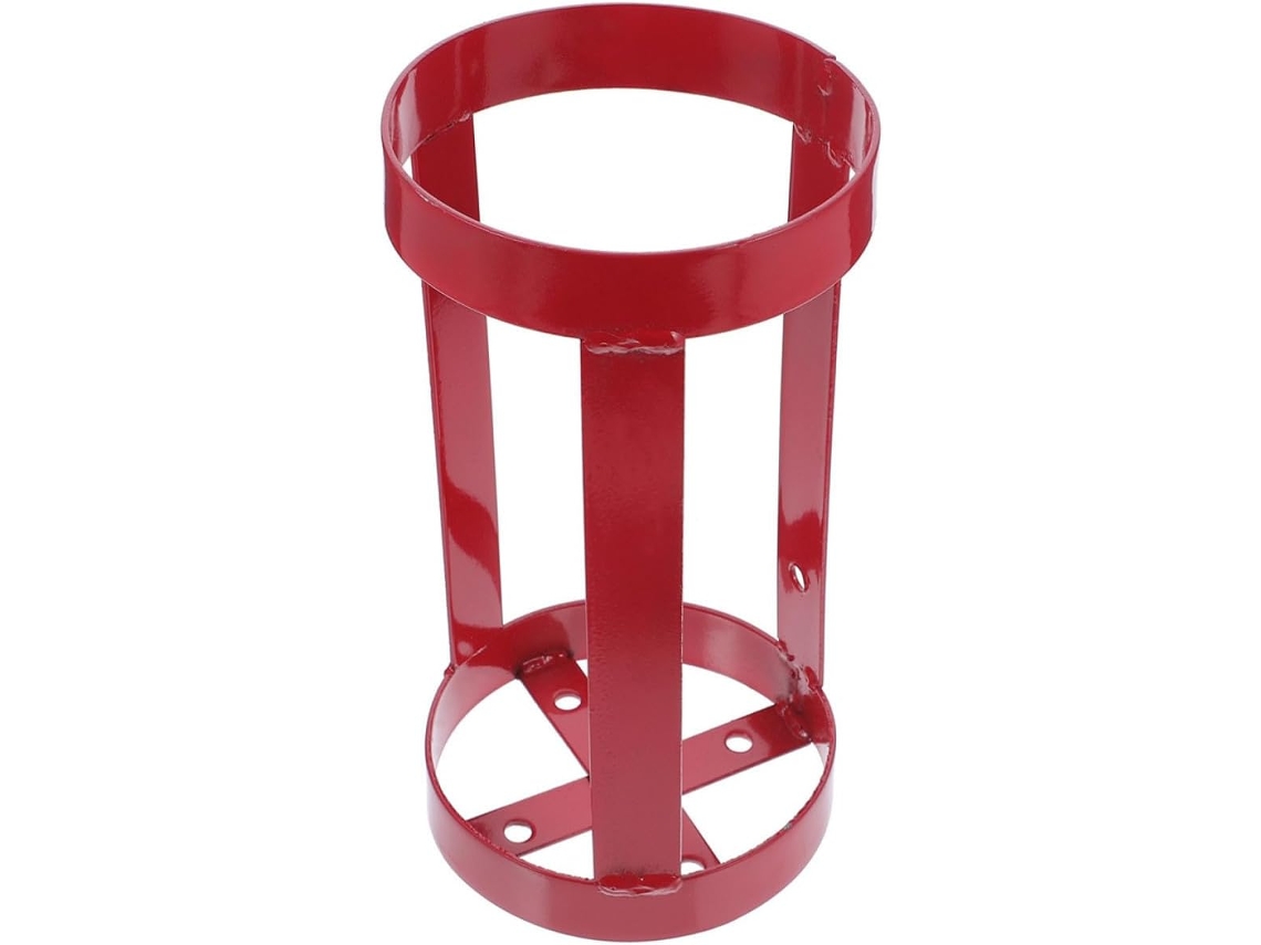 Suporte Para Extintor De Incêndio Em Aço Alta Qualidade, Vermelho, Durável, Adequado Para A Maioria Dos Modelos E Ideal