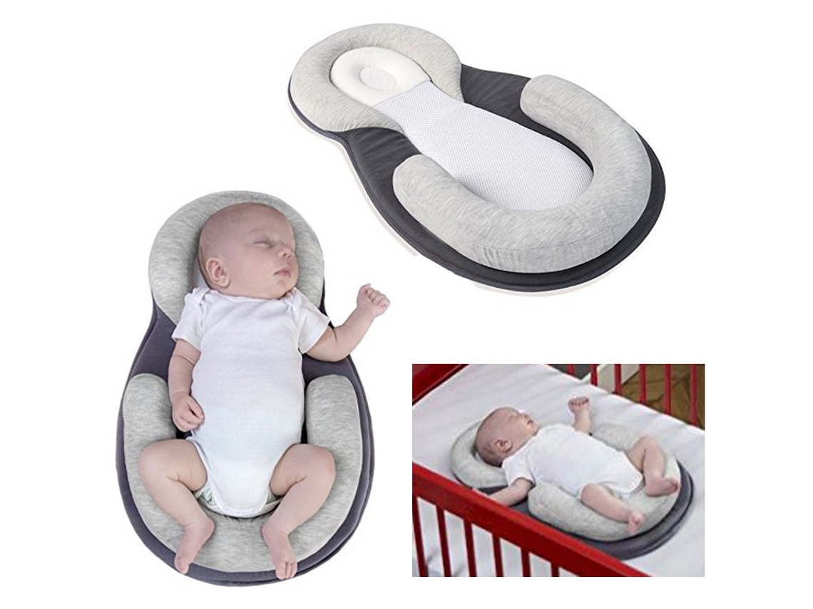 Almofada de Posicionamento Baby  Sleep Plus Cinzento37*27*10Cm