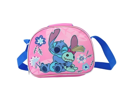 Sacola Térmica Stitch 25 Cm Mochila De Almoço Lilo Et Stitch