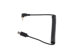 Cabo De Conexão Remota S2 De 2,5mm Para Câmeras A7 A7r Nex‑3nl A6000 A58 Hx300 Rx100n Controle Remoto Disparador