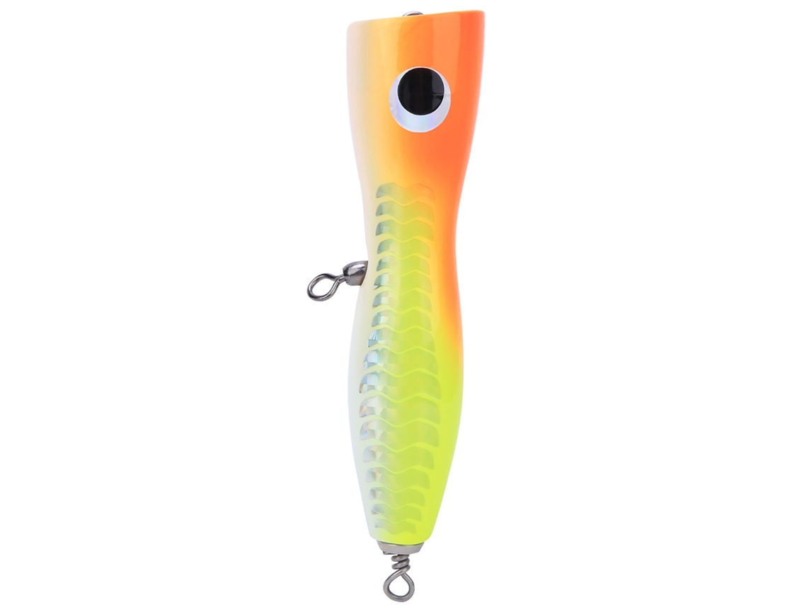 Wooden Sea Fishing Popper Bait Trolling Lure Simulation Bait