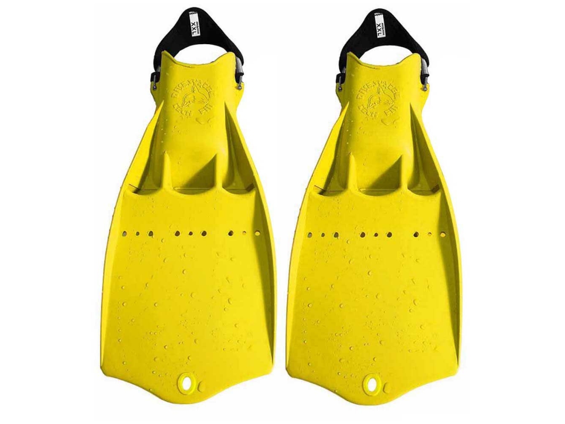 Barbatanas Tech Amarelo EU 40-41 DIVE SYSTEM