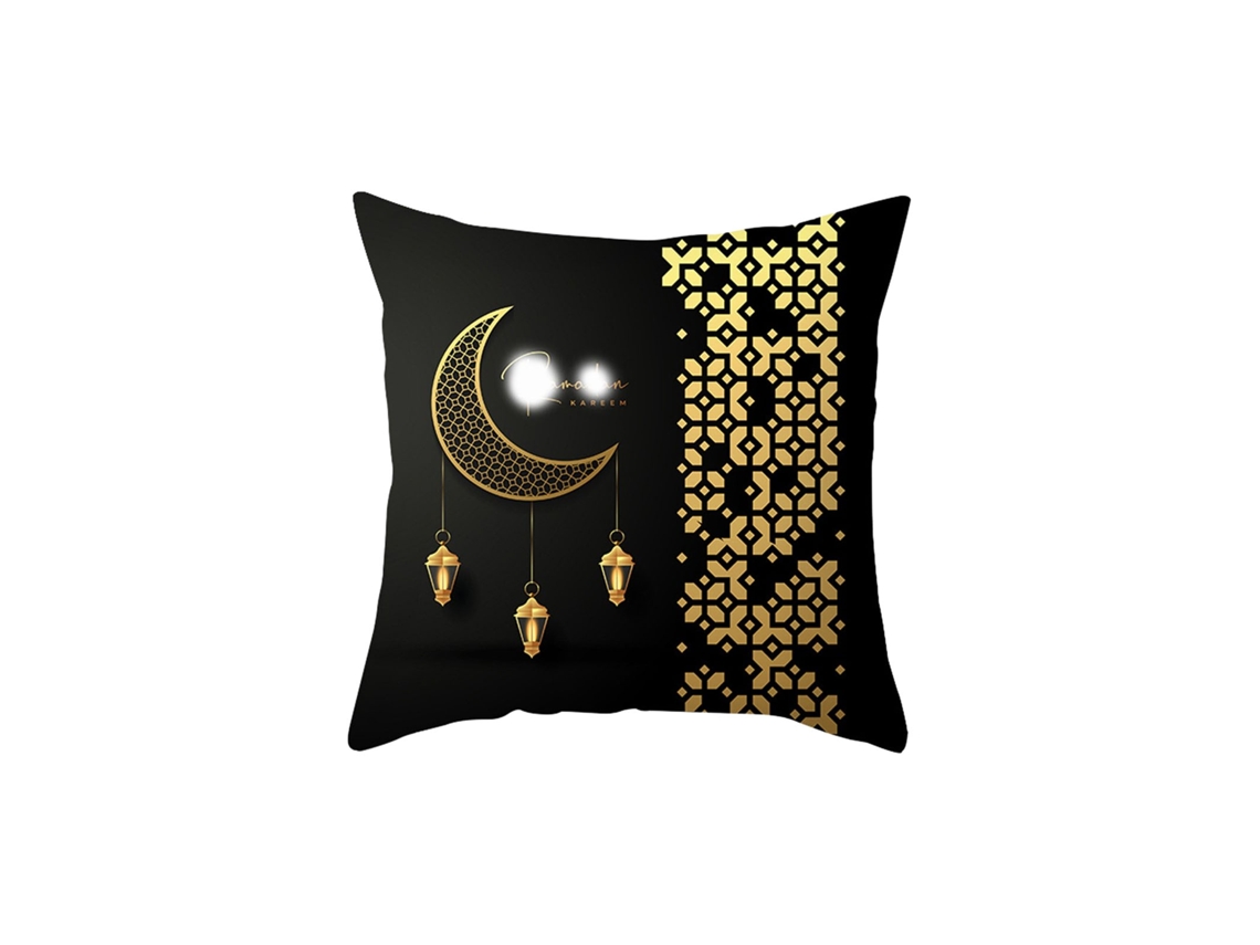 Laxiscreed Golden Moon: Capa De Almofada Elegante Para Sala E Decoração De Sofá