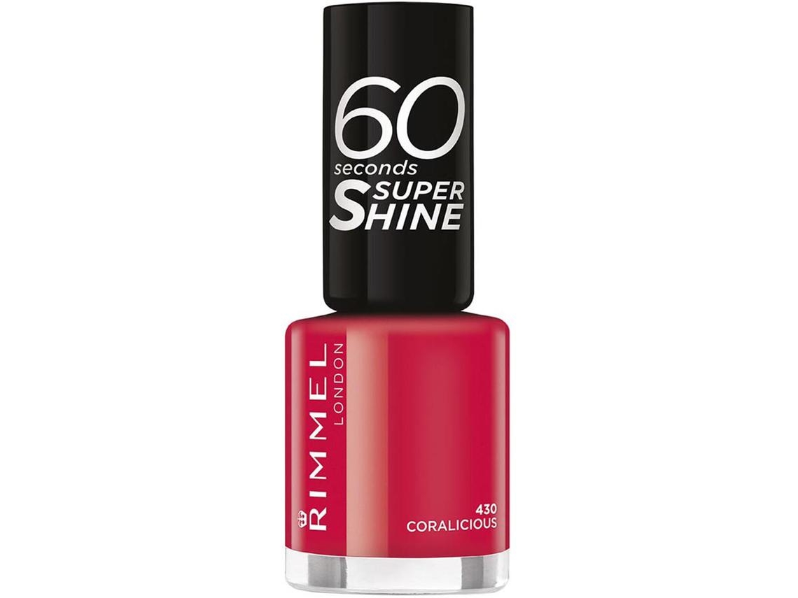 Verniz de Unhas 60 Seconds 430 Coralicious RIMMEL emb. 1 un