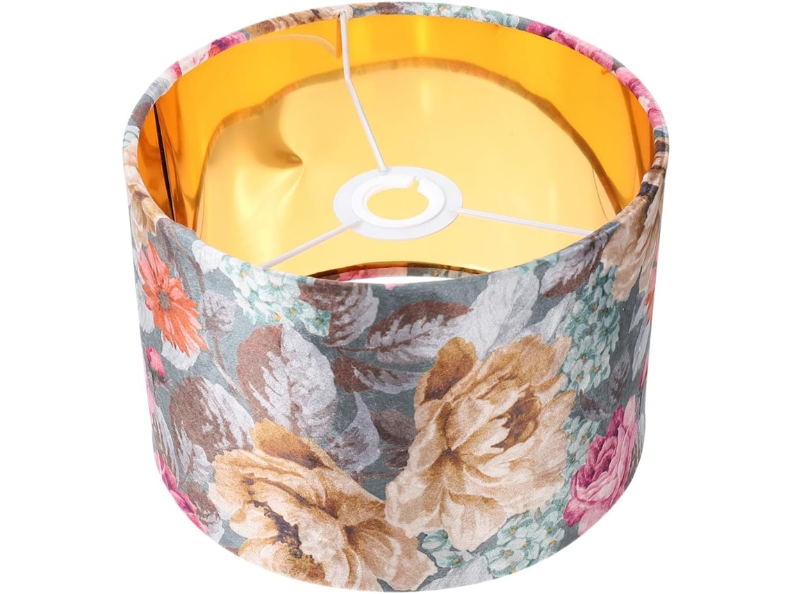 Abajur De Mesa Moderno E Elegante Em Tecido Para Quarto.