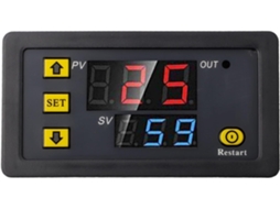 Módulo De Temporizador 24v Com Configurações Programáveis E Display