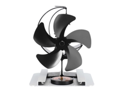 Ventilador Estufa 5 Lâminas Termômetro Shield Anti calor