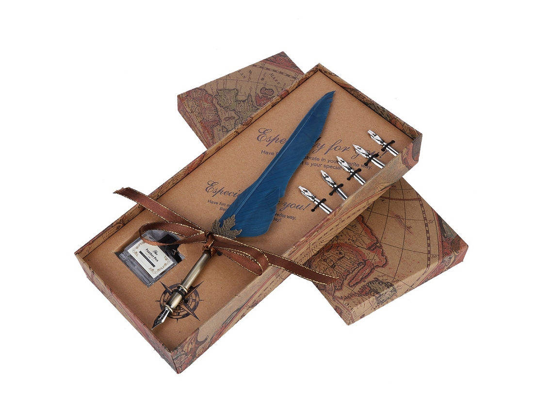 Caneta Retrô LAXISCREED Azul Marinho