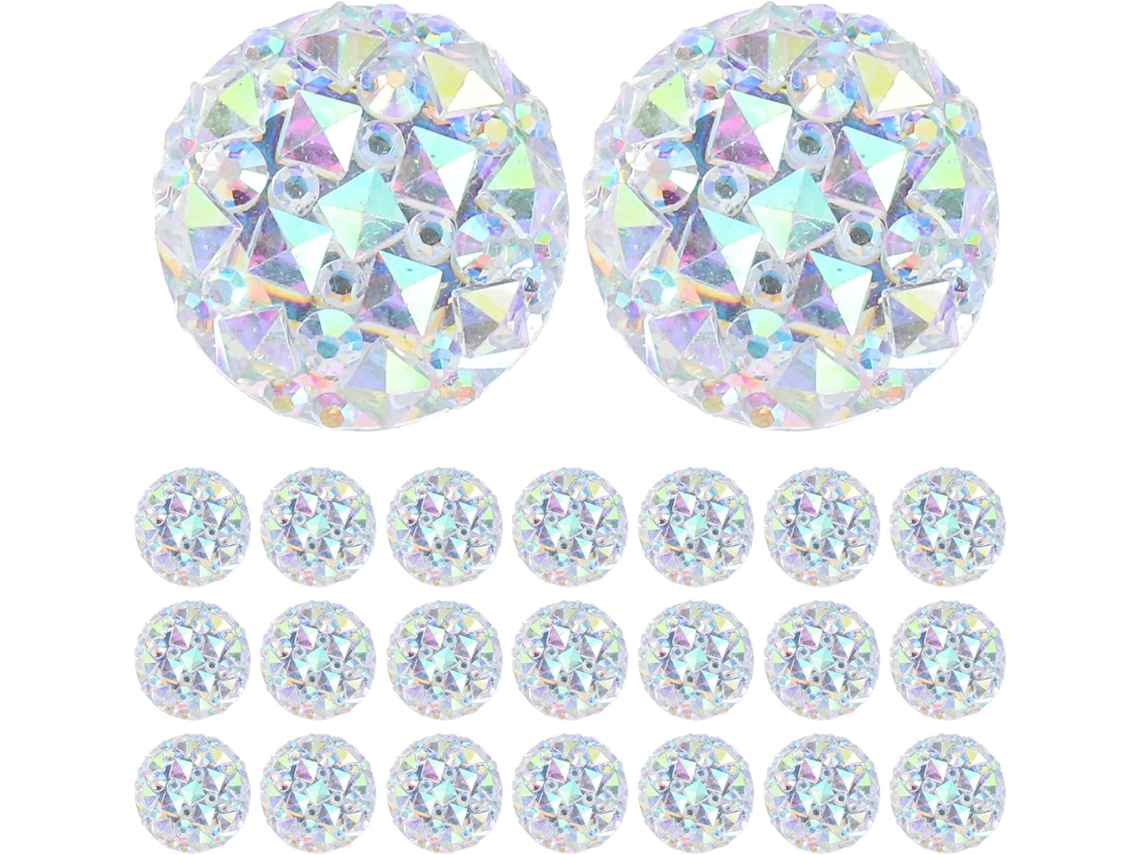 Conjunto Luxshiny de 60 Tachinhas Decorativas de Resina com Imitação de Diamante, Brilhantes Tachinhas Para Cortiça Quadros