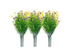 Flores Artificiais 9 Ramilhos Plástico MARCA
