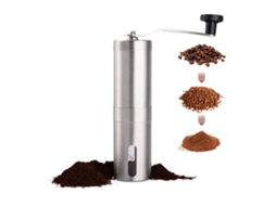 Moedor De Café Manual Aço Inoxidável, Cerâmica, Mós De Cerâmica, Para Espresso, Prensa Francesa E Café Coado, Uso Em Casa E Viagens