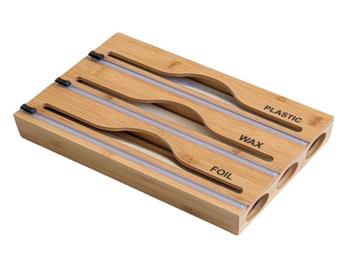 Dispensador de Papel Lurelia, Alumínio, 31,75 Cm, 12,5 Pol, Para Rolos de Cozinha